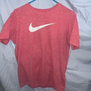 Nike Men's Heathered Red Tee
